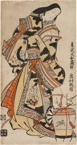 En elegant dame af Okumura Masanobu