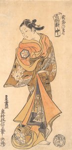 Månen i Musashi-provinsen, ca. 1740., ca. 1740. af Okumura Masanobu