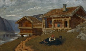 Setesdal (olie på lærred)