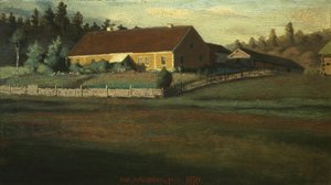 Magistratens gård i Setesdal af Olaf Isaachsen