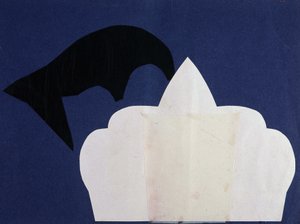 Universal War: Collage af Olga Rosanova, januar 1916
