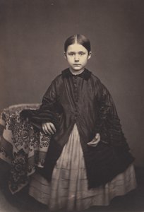 Portræt af en pige, ca. 1857 (foto)