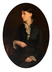 Portræt af Fidelia Bridges, n.d. af Oliver Ingraham Lay