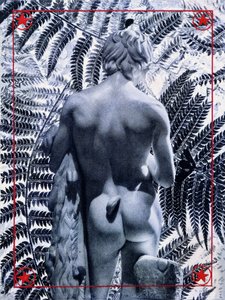 Joker, 2020 (blandede medier på lærred) af Olivia Gozzano