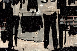 Tuscan Trousers, 2005 (Digital mixed media) af Olivia Gozzano