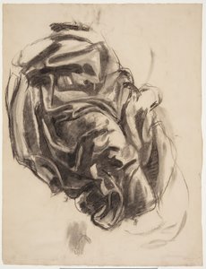 Draperistudie af Oluf Hartmann