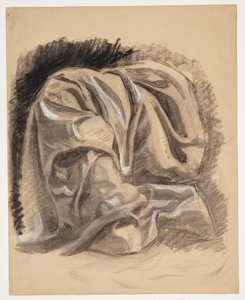 Draperistudie af Oluf Hartmann