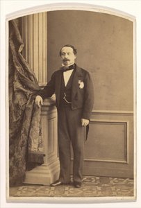 Kejser Napoleon III, marts 1860. af Olympe Aguado