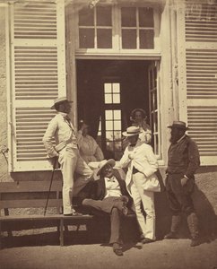 Nogle Familiars af Louis Robert, ca. 1860. af Olympe Aguado