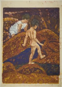 Blandt klipperne af Onchi Kôshirô