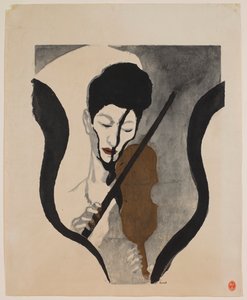 Indtryk af en violinist (Portræt af Suwa Nejiko)
