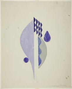 Lila Blume von Onchi Kôshirô