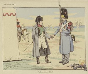Undskyld mig, Sir!, 18. oktober 1813 af Onfray de Breville Job