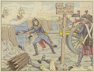 Napoleon ladede en kanon som en almindelig soldat ved belejringen af Toulon, 1793