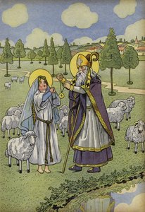 Saint Genevieve af Onfray de Breville Job