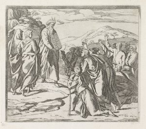 Moses viser lovens tabeller Malerier i Raphaels Loggia (serietitel)