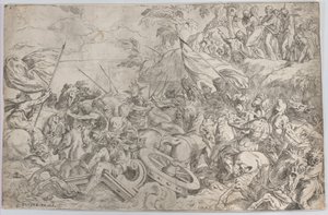 Krydset af Det Røde Hav, 1583., 1583. af Orazio Farinati