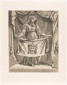 Veronica med svedklud af Orazio de Santis (attributed to)