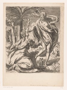 Kristus viser sig for Maria Magdalene (Noli me tangere) af Orazio de Santis