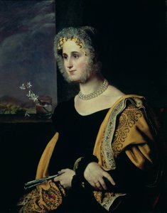 Portret af Ekaterina Avdulina, hendes Yakovleva (1788-1832) 1822-23
