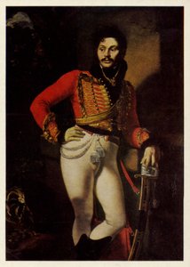 Portret af Evgraf Davydov, 1809 af Orest Adamovich Kiprensky