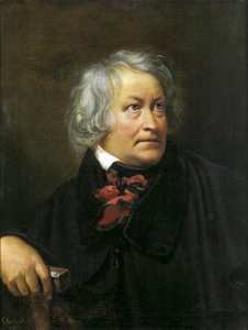 Portræt af billedhuggeren Bertel Thorvaldsen, 1833.