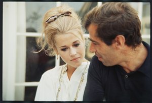 Jane Fonda og Roger Vadim af Orlando Suero