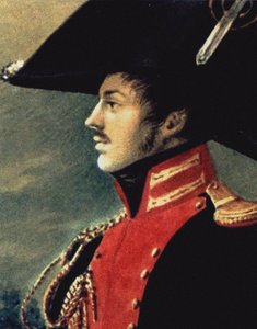Portræt af Pavel Ivanovich Pestel 1793-1826 Detail, 1813
