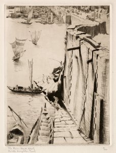River Wall, Porto af Orville Houghton Peets