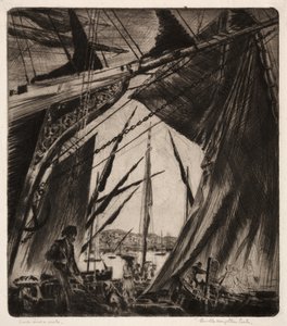 Sejl og en Vista af Orville Houghton Peets