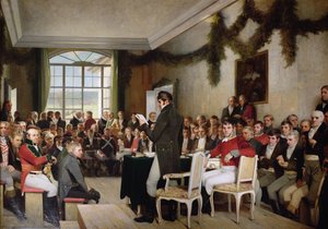 Nationalforsamlingen i Eidsvoll, der passerede den norske forfatning i 1814