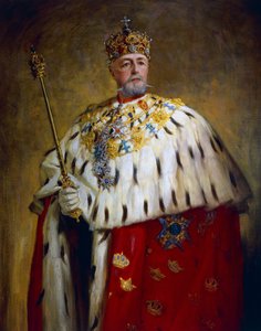Portræt af Oscar II (olie på lærred)