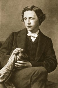 Portræt af Lewis Carroll, 28. marts 1863 (sepiafoto) af Oscar Gustav Rejlander