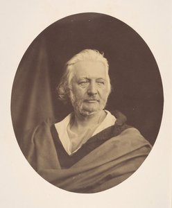 Studie af et hoved, 1857. af Oscar Gustav Rejlander