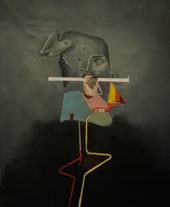 Silly, 2021-2014 (olie på linned)