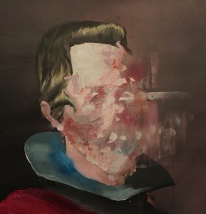 Velazquez Disintegrating, 2020-2025 (akryl og olie på lærred)
