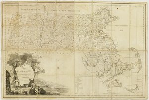 Map of Massachusetts proper: compiled from actual surveys made by order of the General Court and under the inspection of agents of their appointment, 1802dani af Osgood Carleton
