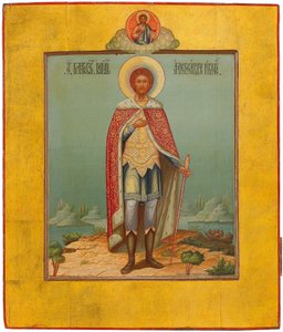 Sankt Alexander Nevsky, 1800-tallet af Osip Semionovich Chirikov