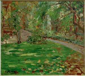 Jardin du Luxembourg I af Oskar Moll