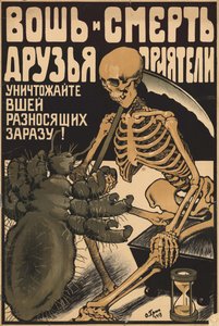 Lus og død er venner og kammerater, 1919. af Oskar Petrovich Gruen