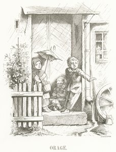 O: Tordenvejr af Oskar Pletsch