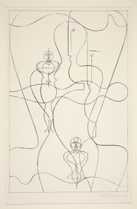 Abstraktion af Oskar Schlemmer