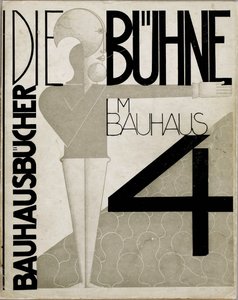 Coverdesign Scenen i Bauhaus Scenen i Bauhaus, 1925.