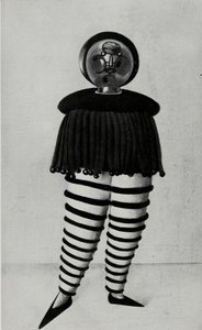 Fra Scenen i Bauhaus Scenen i Bauhaus, 1925. af Oskar Schlemmer
