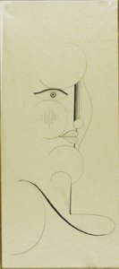 Hoved af Oskar Schlemmer