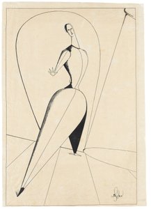 Danserinde af Oskar Schlemmer
