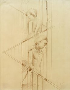 Trappescene af Oskar Schlemmer