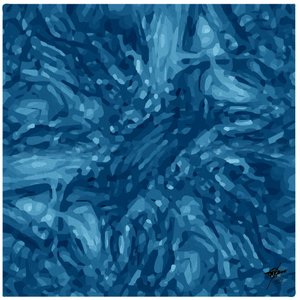 Deep Blue Flow af Osvaldo Russo
