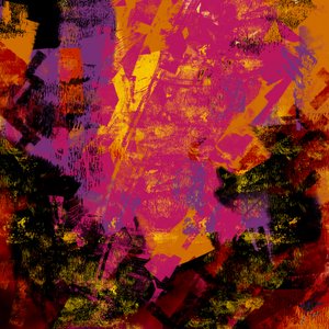 Energisk abstrakt grunge af Osvaldo Russo