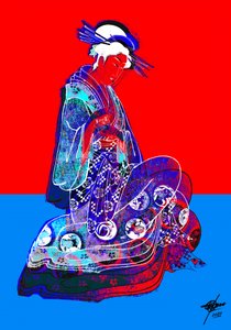 Livlig geisha-elegance af Osvaldo Russo